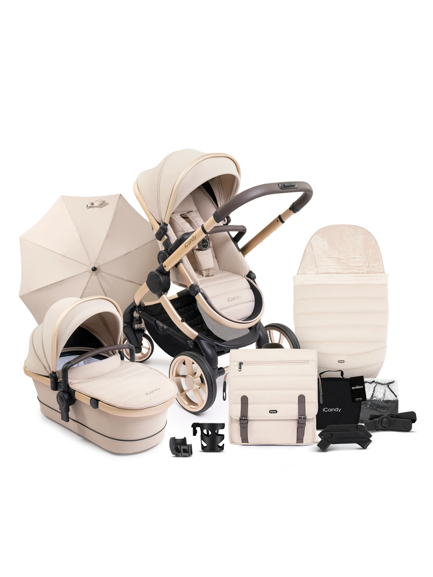 iCandy Peach 7 Complete Pushchair Bundle