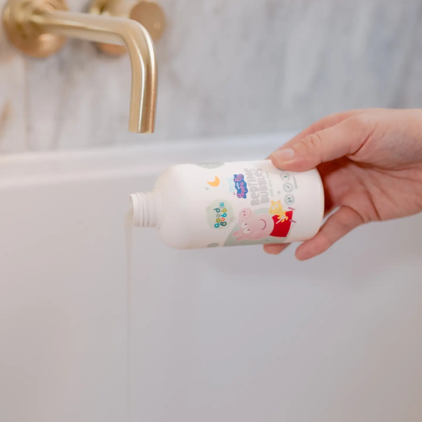 Good Bubble Peppa Pig Bedtime Bubbles with Aloe Vera 250ml