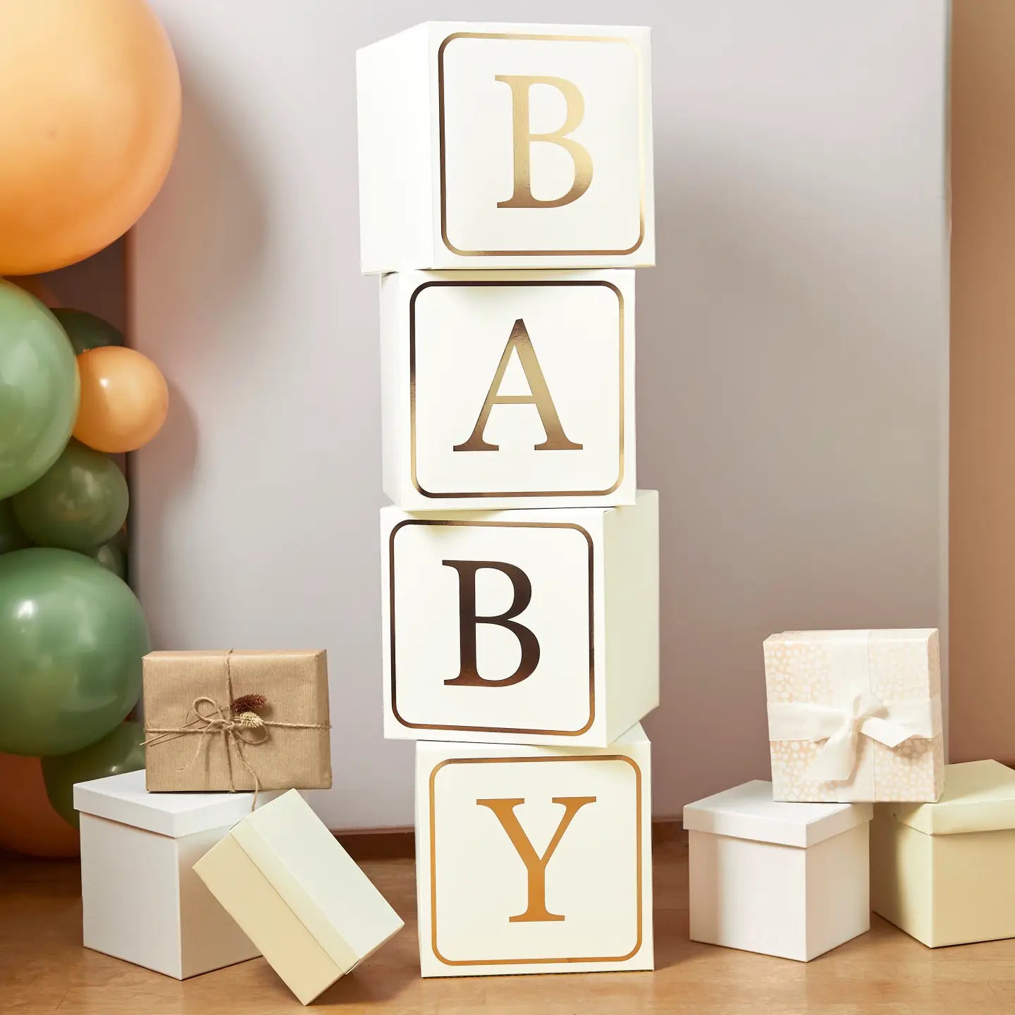 Hootyballoo Gold ‘Baby’ Jumbo Blocks