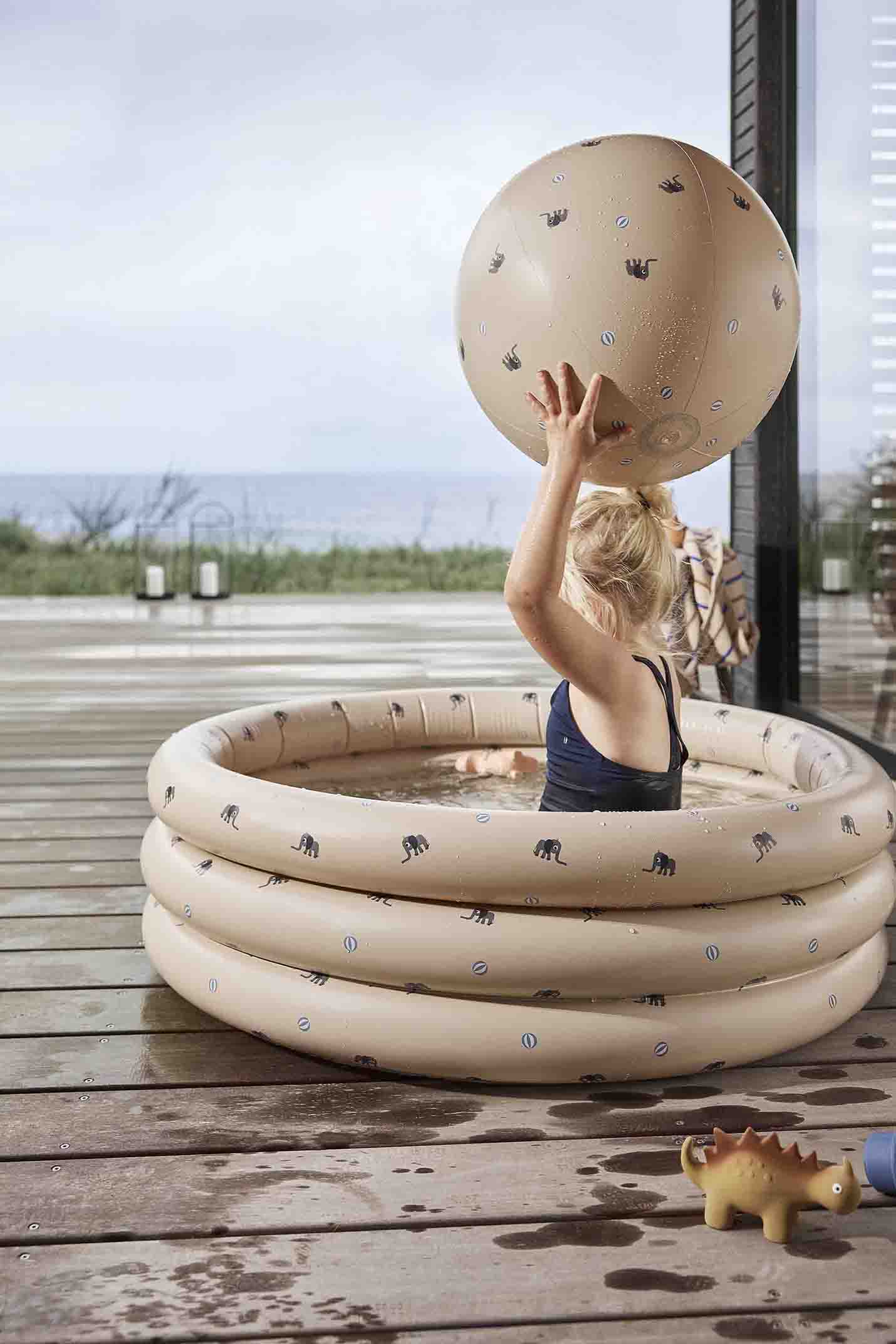 OYOY Elephant Swimming Pool Small & Beach Ball