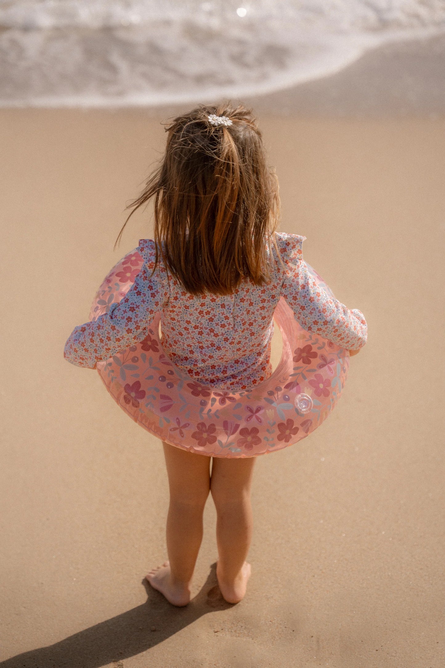 Little Dutch Little Dutch Pink Flowers Swimming Ring 50cm