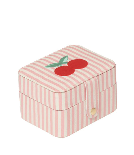 Rockahula Stripy Cherry Jewellery Box