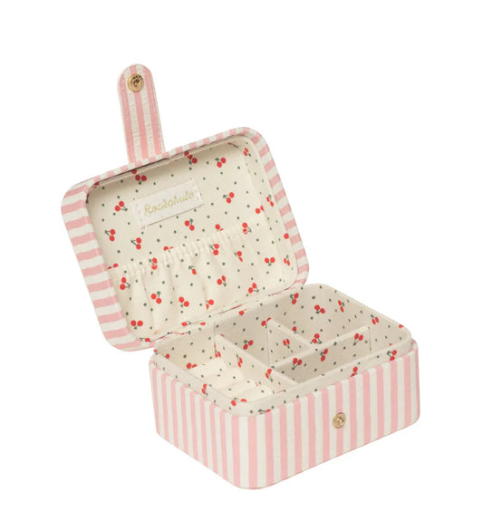 Rockahula Stripy Cherry Jewellery Box