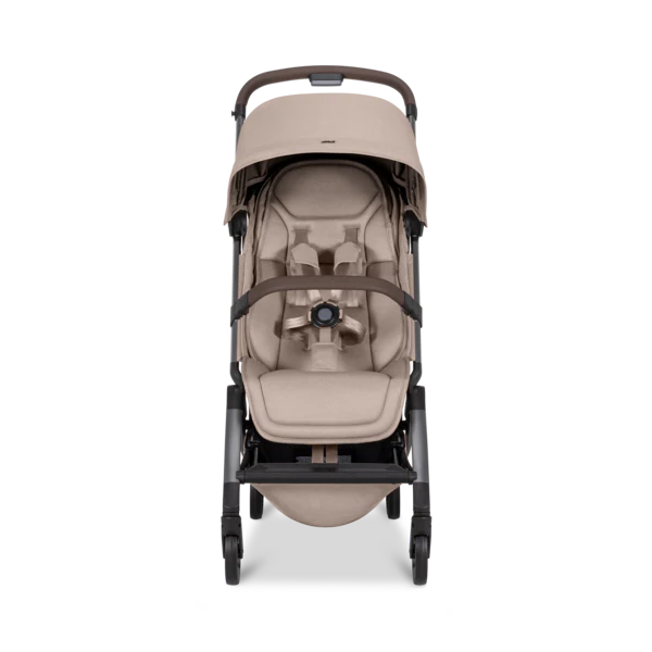 Joolz Aer2 Compact Stroller with Bumper Bar - Sandy Taupe/Mid Brown