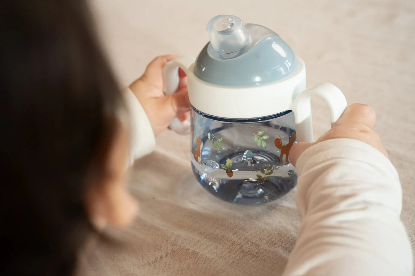 Little Dutch x Mepal Non-Spill Sippy Cup 200ml - Forest Friends