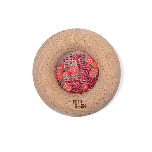 Petit Boum Sensory Donut - Strawberry