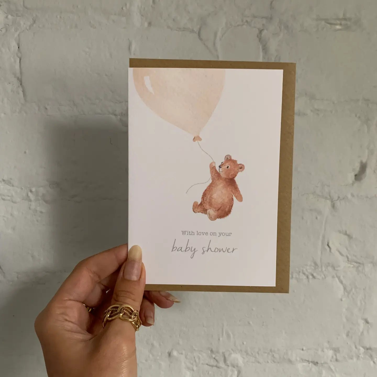 Little Roglets Baby Shower Card