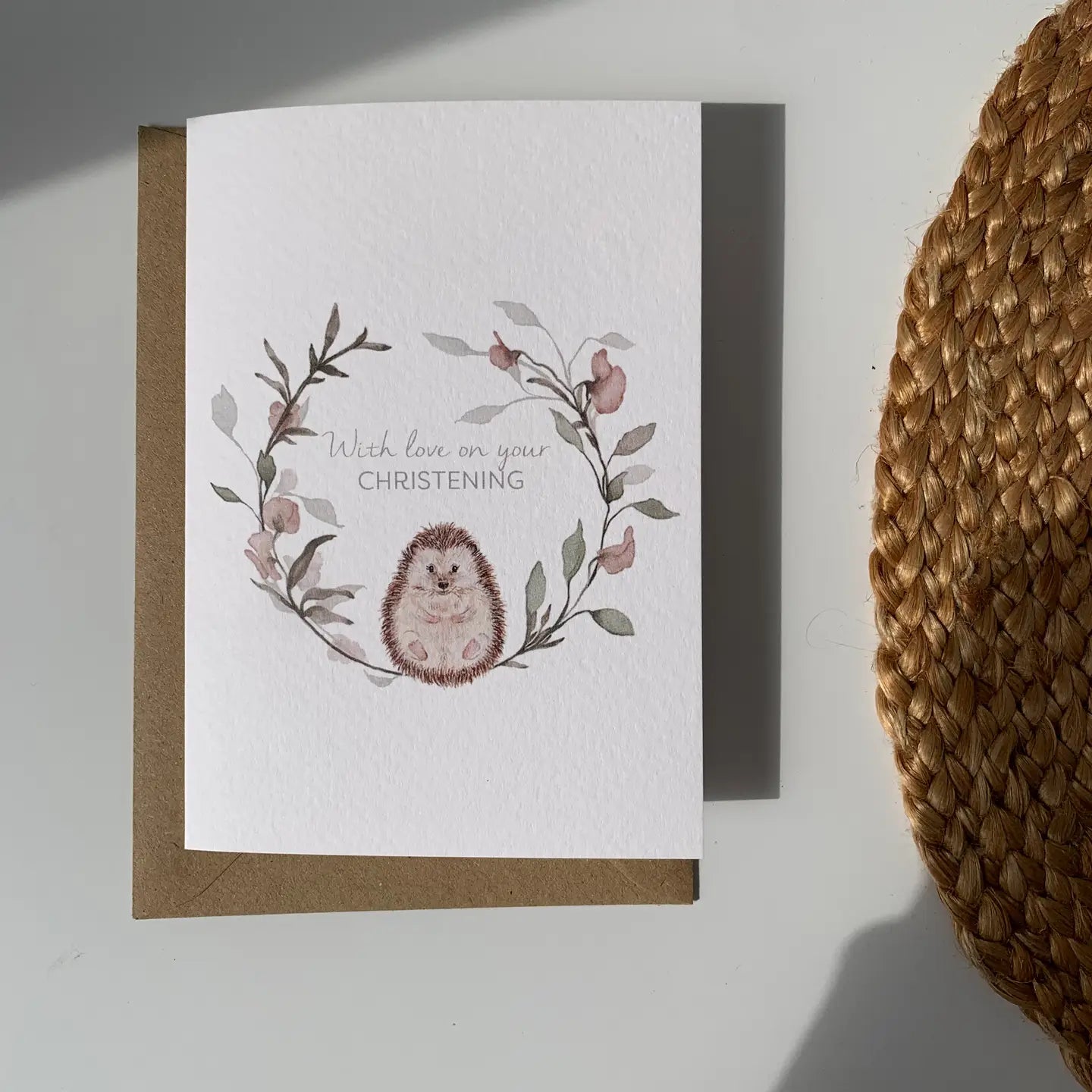 Little Roglets Christening Card