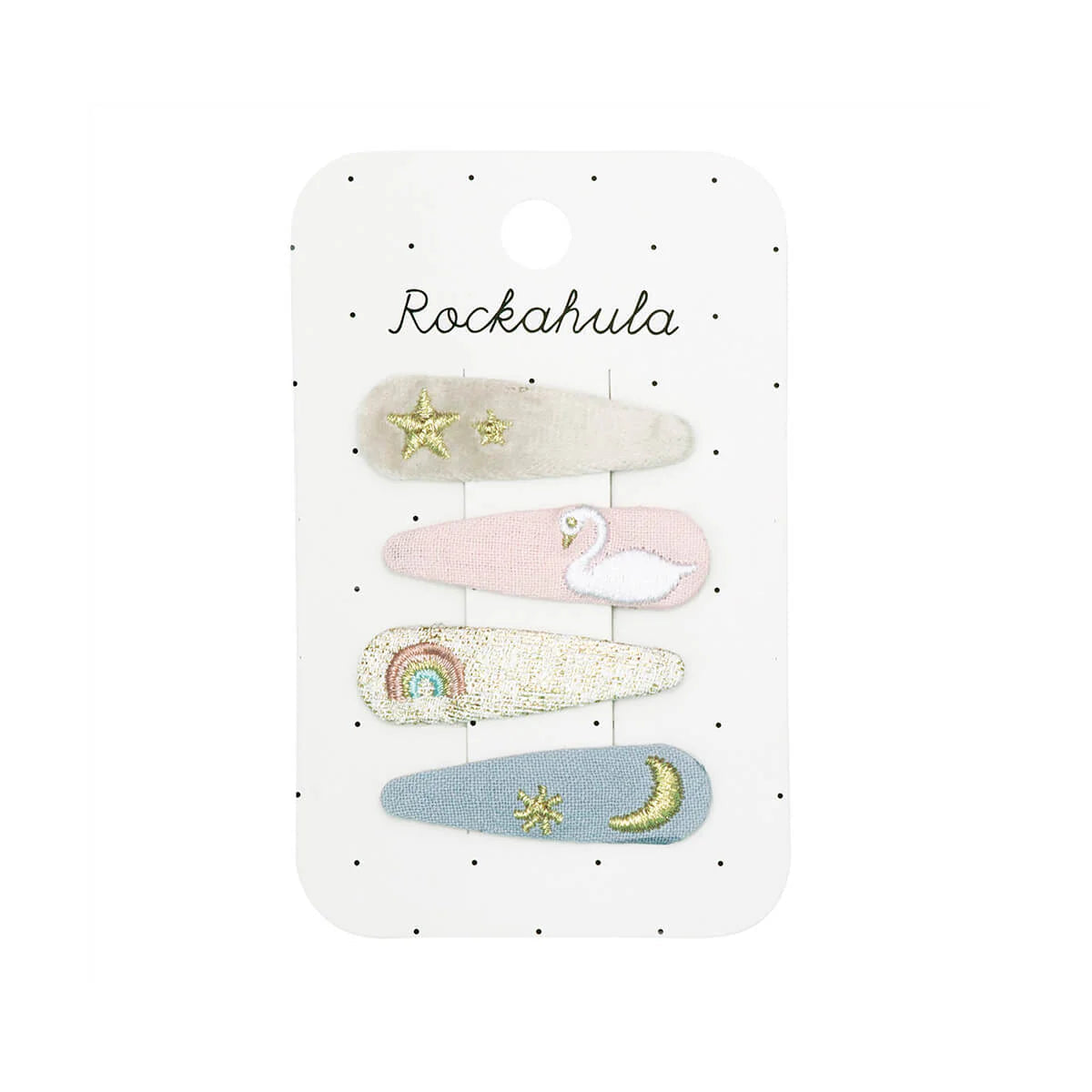 Rockahula Enchanted Embroidered Clip Set