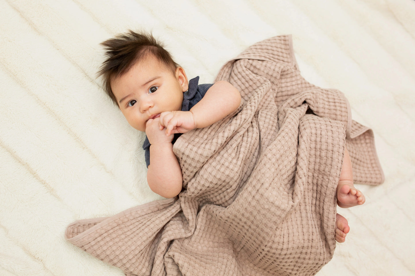 Lulujo - Waffle Blanket