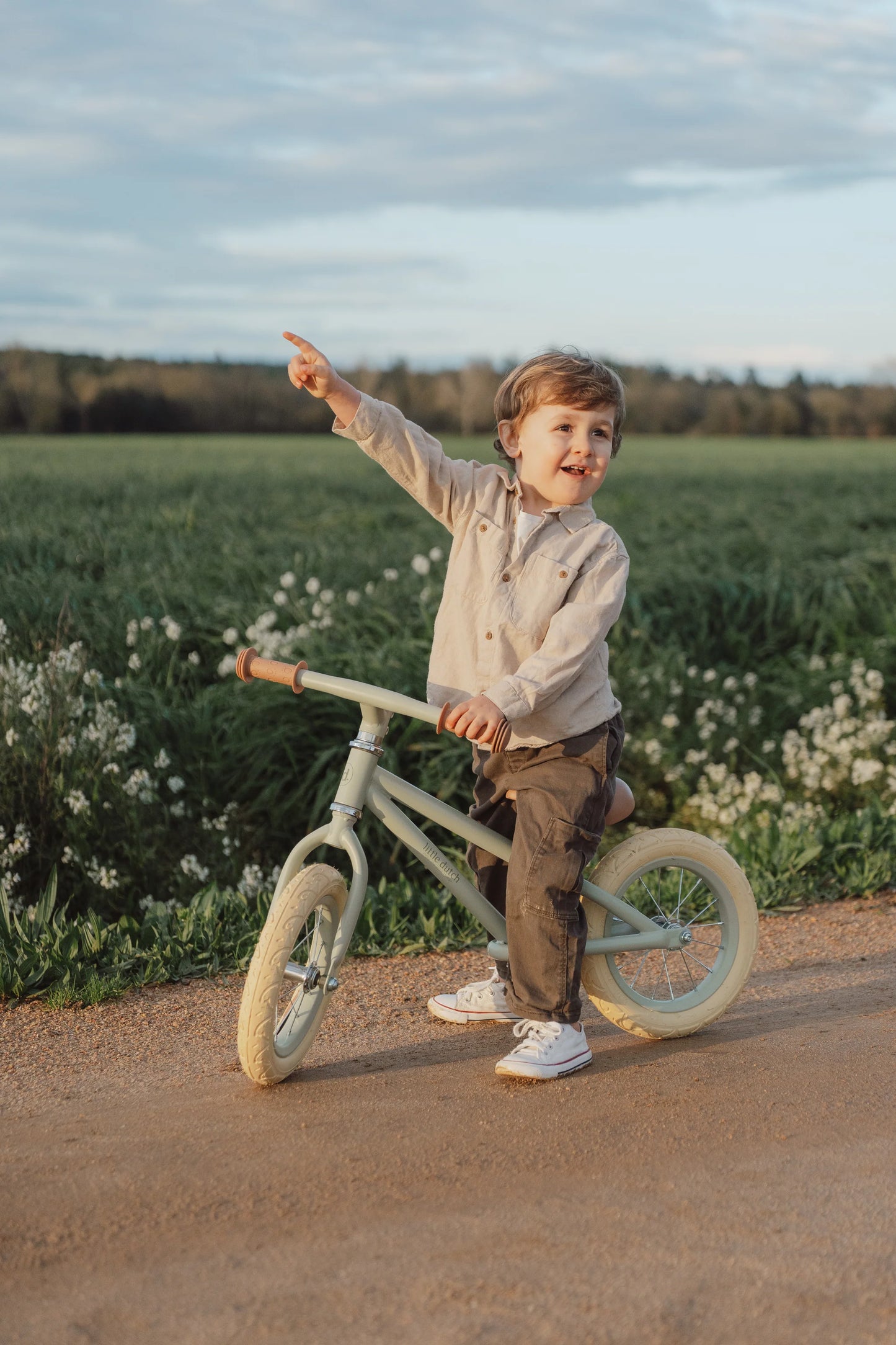 Little Dutch Balance Bike - Olive Matt
