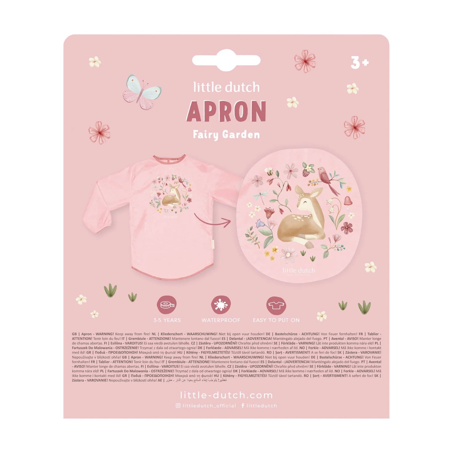 Little Dutch Craft Apron - Fairy Garden