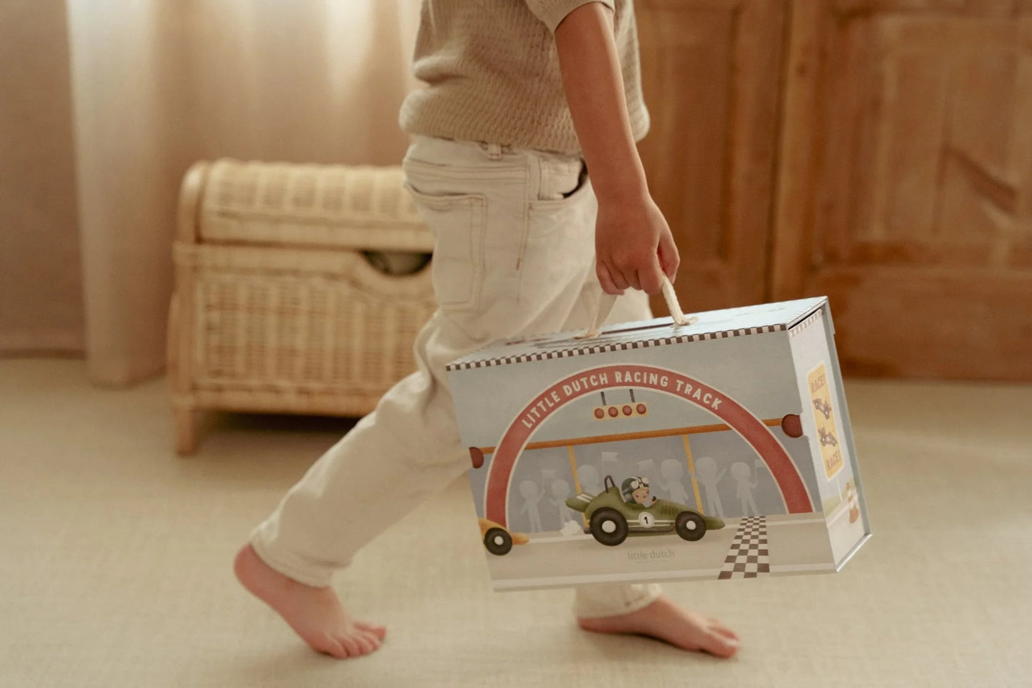 Little Dutch Play Case with Racetrack