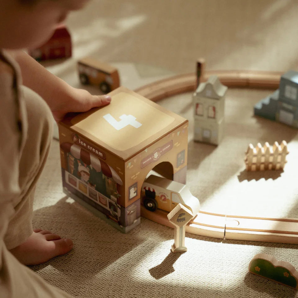 Little Dutch Stacking Blocks with Cars