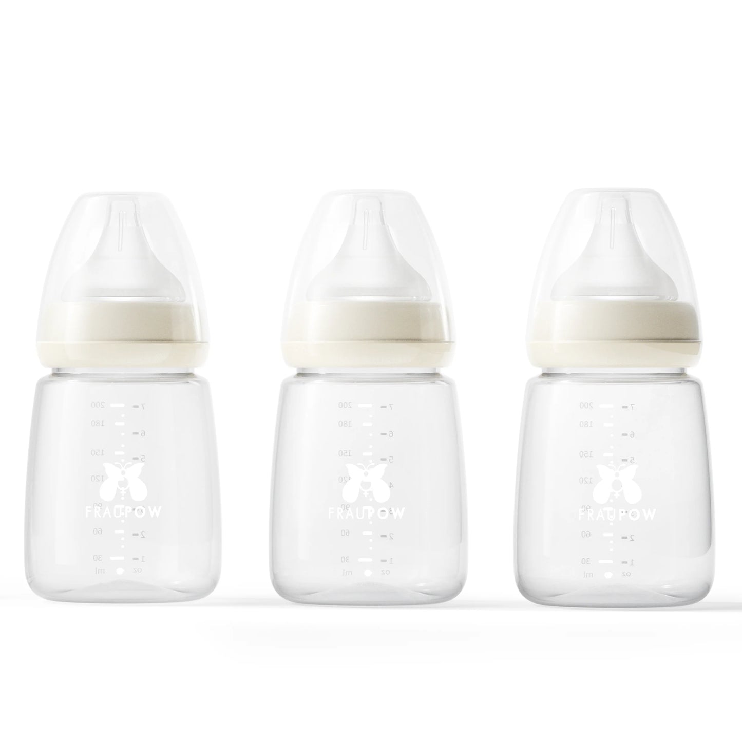 Fraupow CombiFeed Bottle Plastic (Pack of 3)
