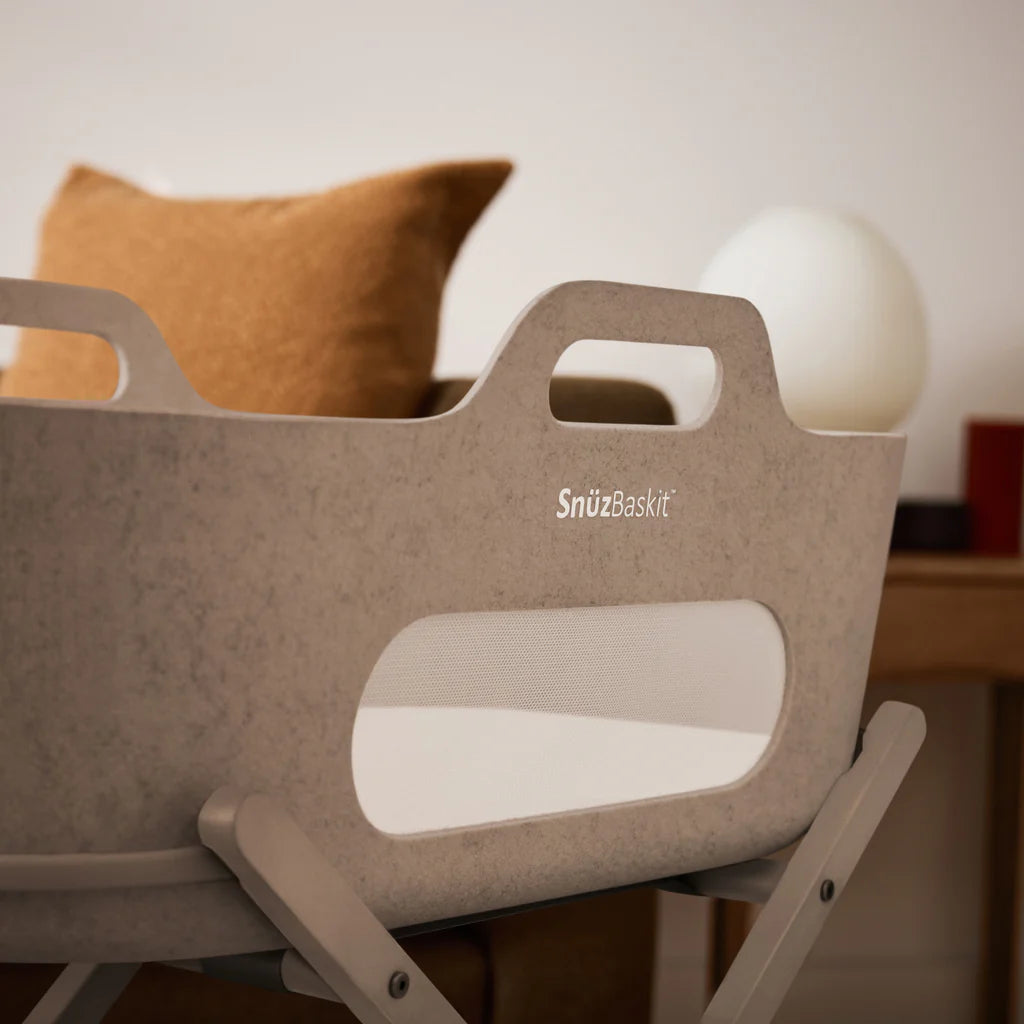 SnuzBaskit Moses Basket & Stand - Mocha
