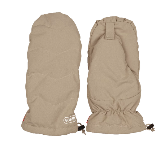 Voksi Stroller Mittens - Dark Sand