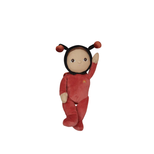 Olli Ella Dinky Dinkum Backyard Buddies - Lola Ladybug