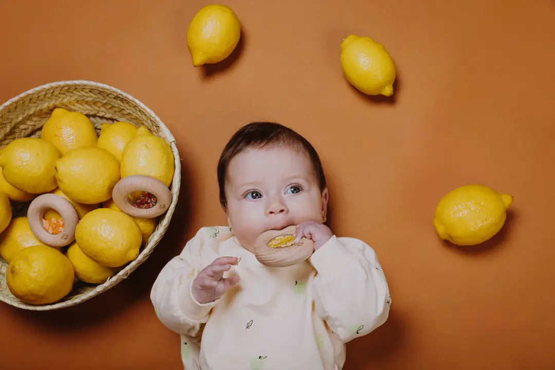 Petit Boum Sensory Donut - Lemons