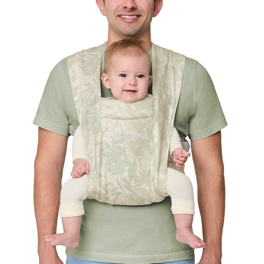 Ergobaby Embrace Newborn Carrier Soft Knit - Sage Meadows