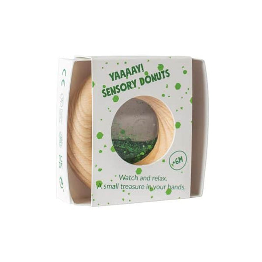 Petit Boum Sensory Calm Donut - Green