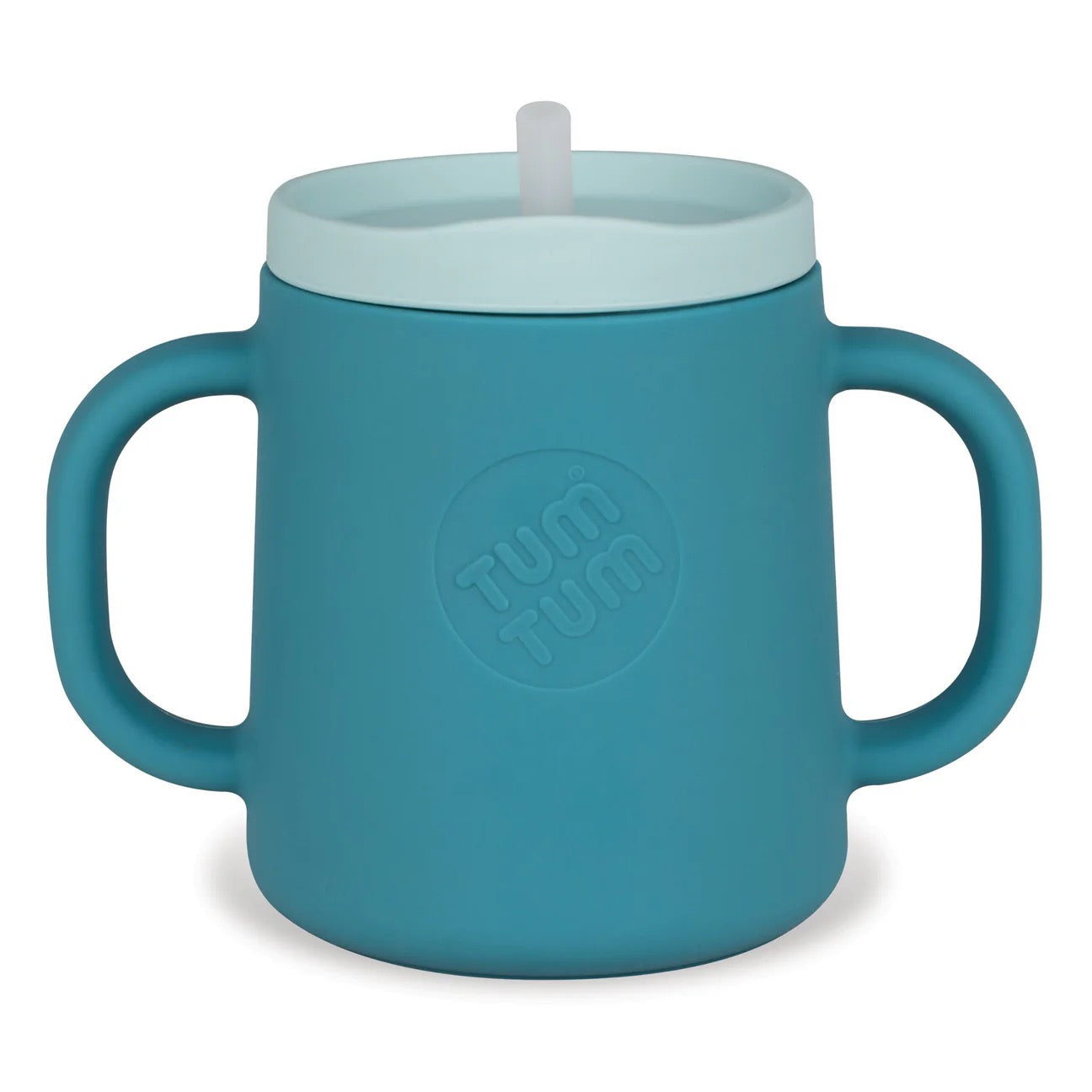 Tum Tum 3 Way Trainer Cup with Straw - Blue
