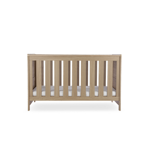 CuddleCo Burford Cot Bed - Oak