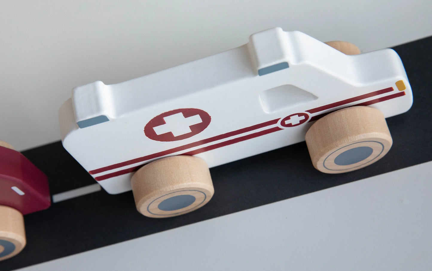 Little Dutch Wooden Emergency Service Vehicles