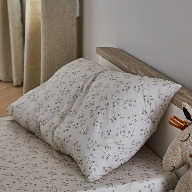 CuddleCo Clara Toddler Bed - White & Ash