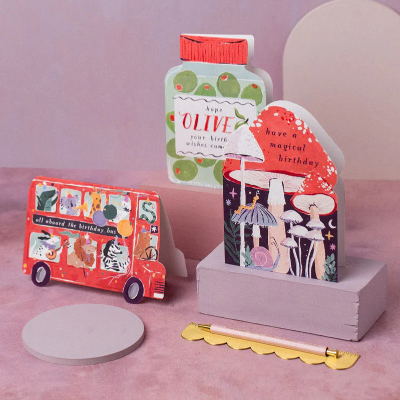 Sister Paper Co Party Bus Birthday Card