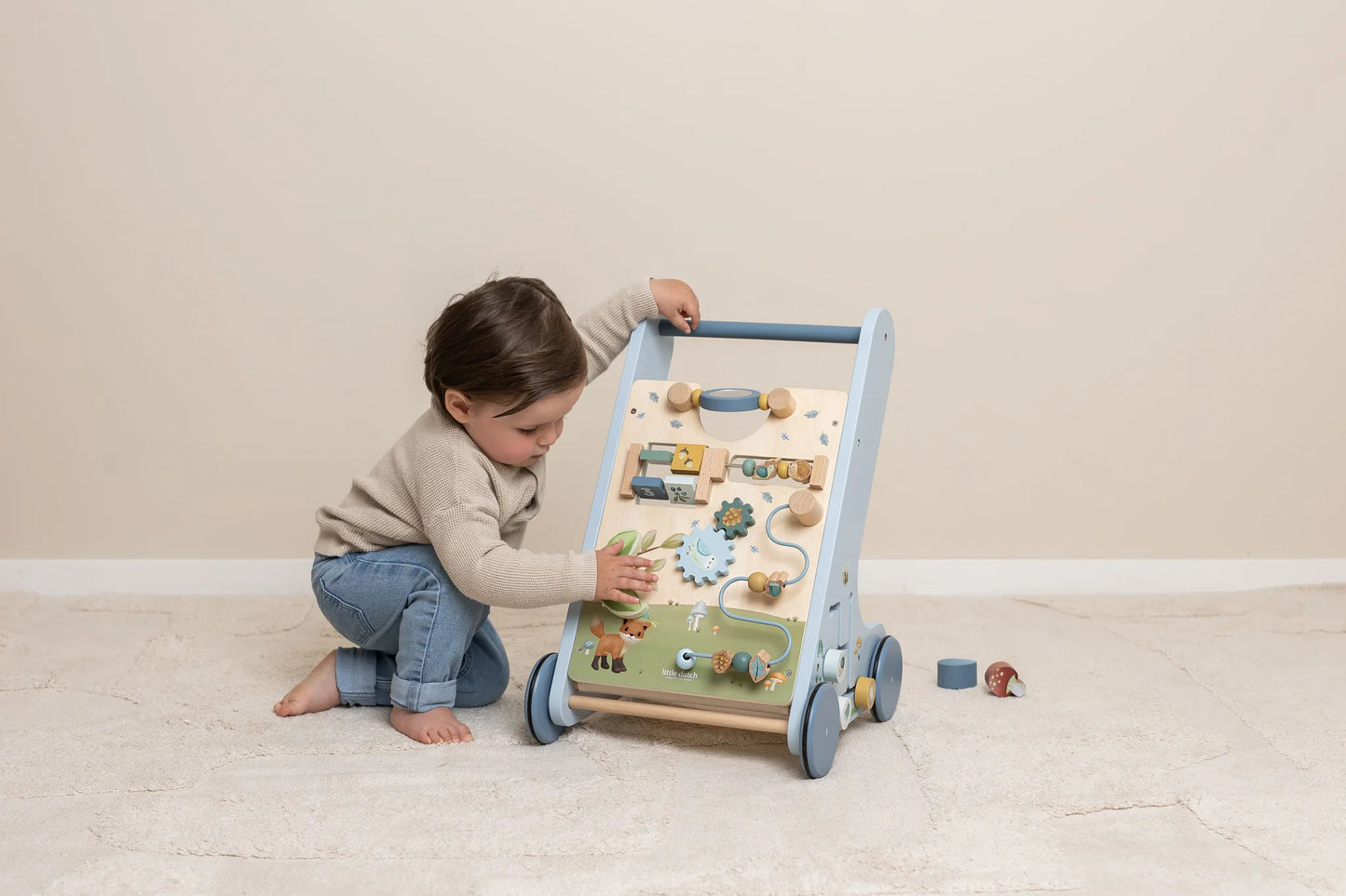 Little Dutch Activity Baby Walker - Forest Friends
