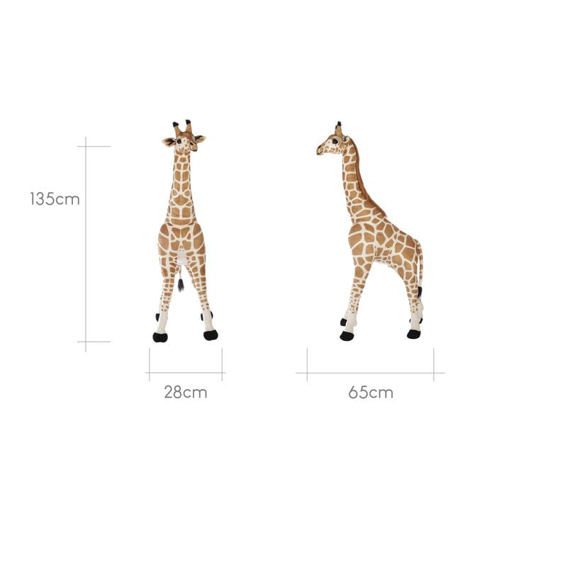 CuddleCo Medium Standing Giraffe Stuffed Animal