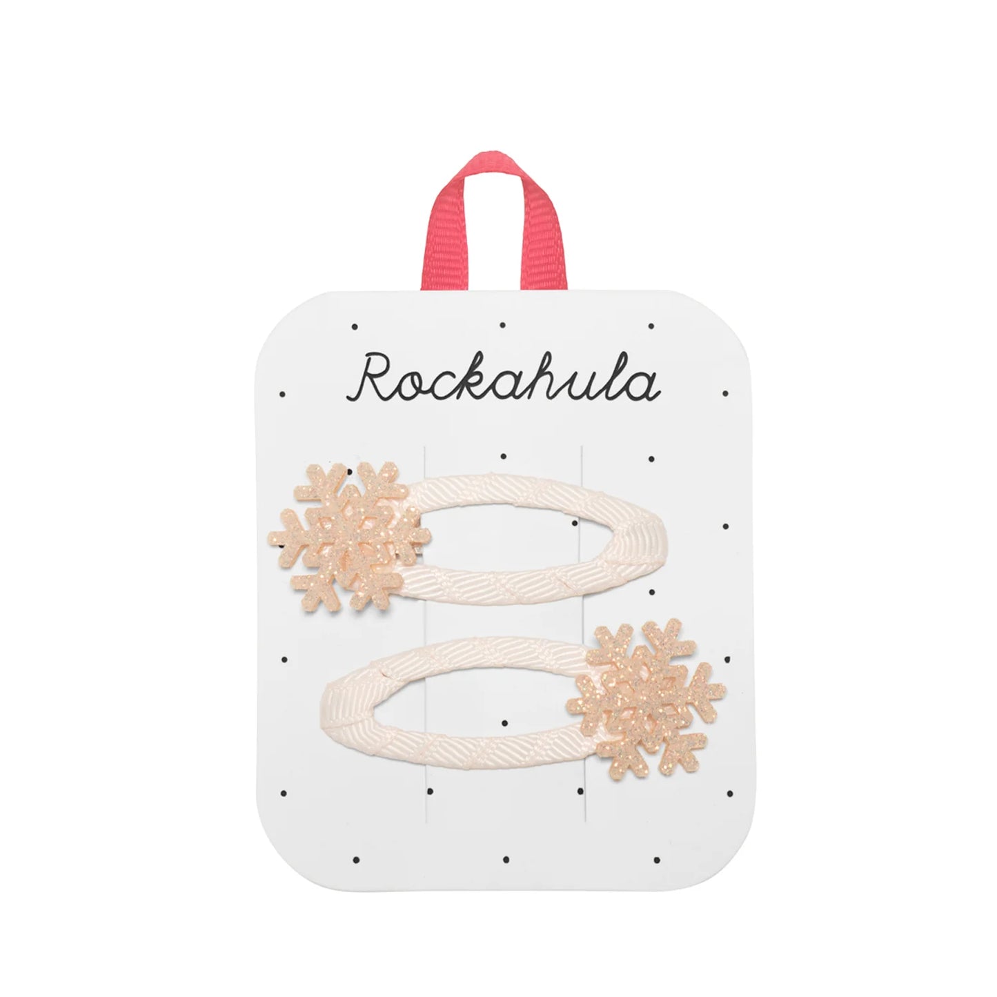 Rockahula Shimmer Snowflake Hair Clips
