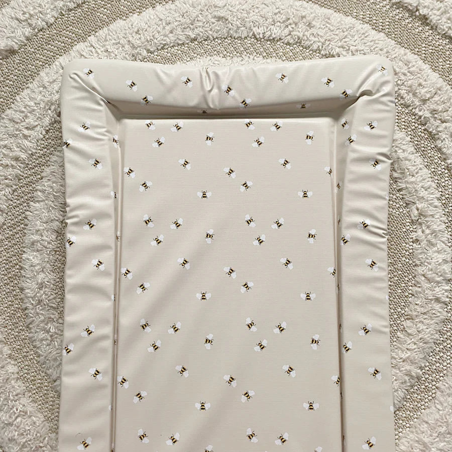 Bobbin and Bumble Baby Changing Mat - Bee Print