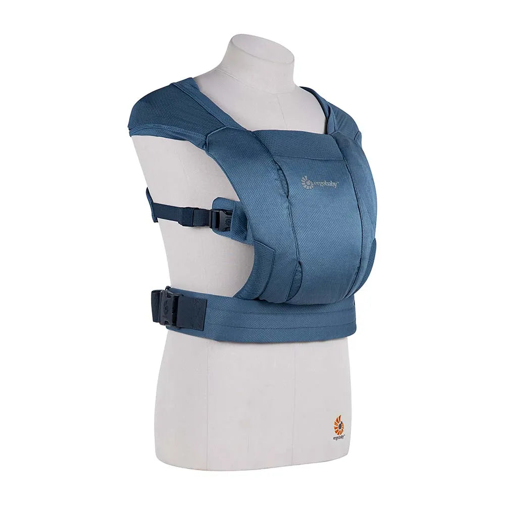ergobaby Embrace Newborn Carrier Soft Mesh - Blue