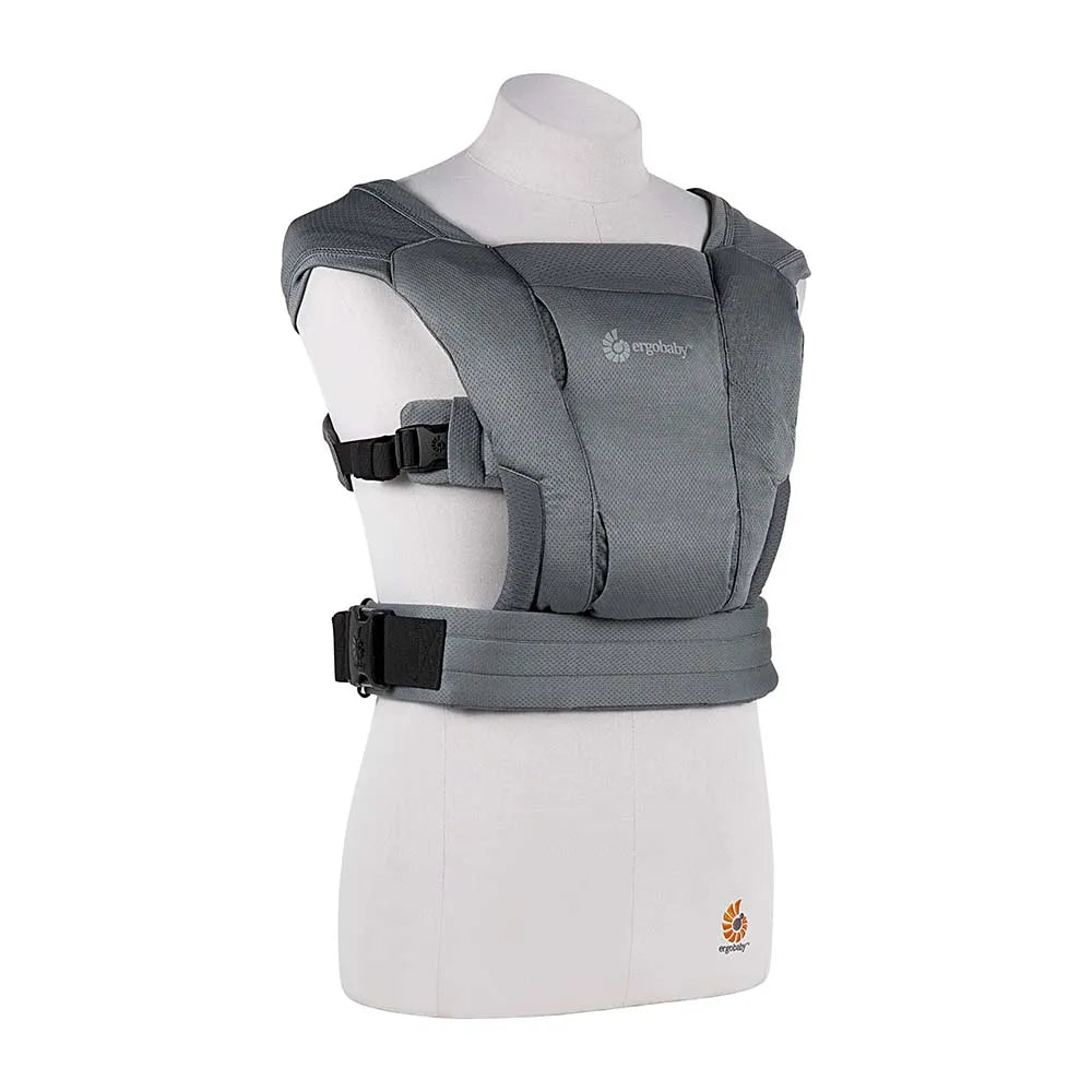 ergobaby Embrace Newborn Carrier Soft Mesh - Washed Black