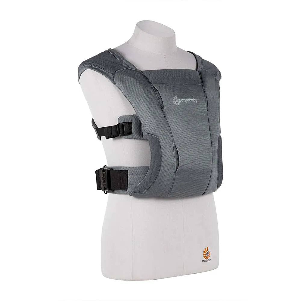 ergobaby Embrace Newborn Carrier Soft Mesh - Washed Black