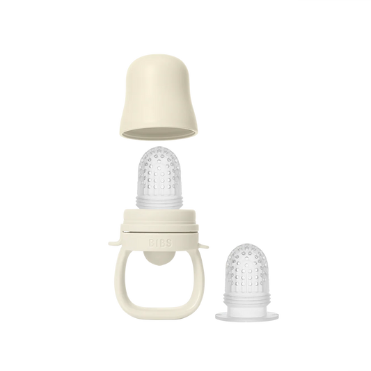 BIBS Silicone Baby Feeder - Ivory