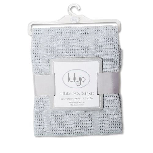 Lulujo Cellular Baby Blanket