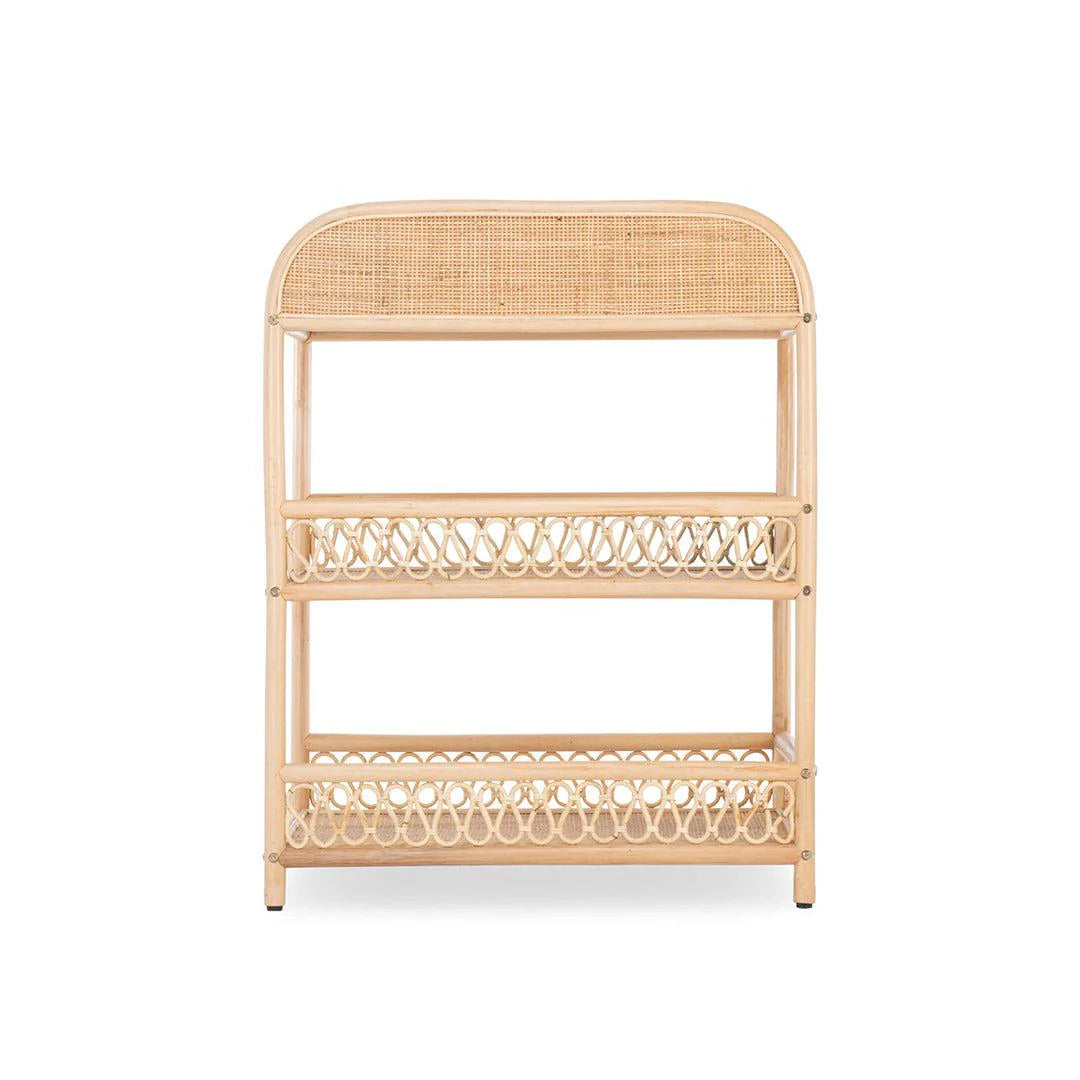 CuddleCo Aria Rattan Changing Table