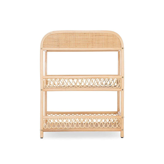 CuddleCo Aria Rattan Changing Table
