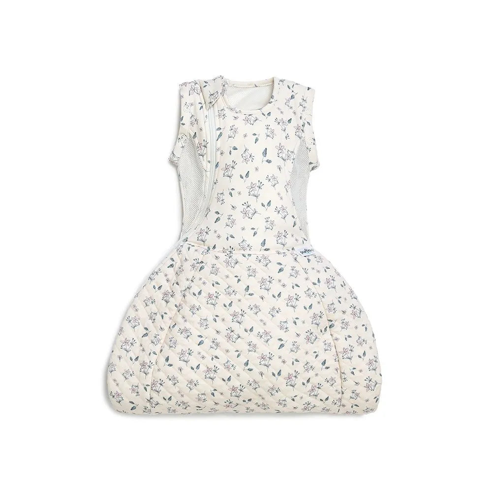 Purflo Swaddle to Sleep Bag 0-4M 2.5 tog - Daisy Dreams