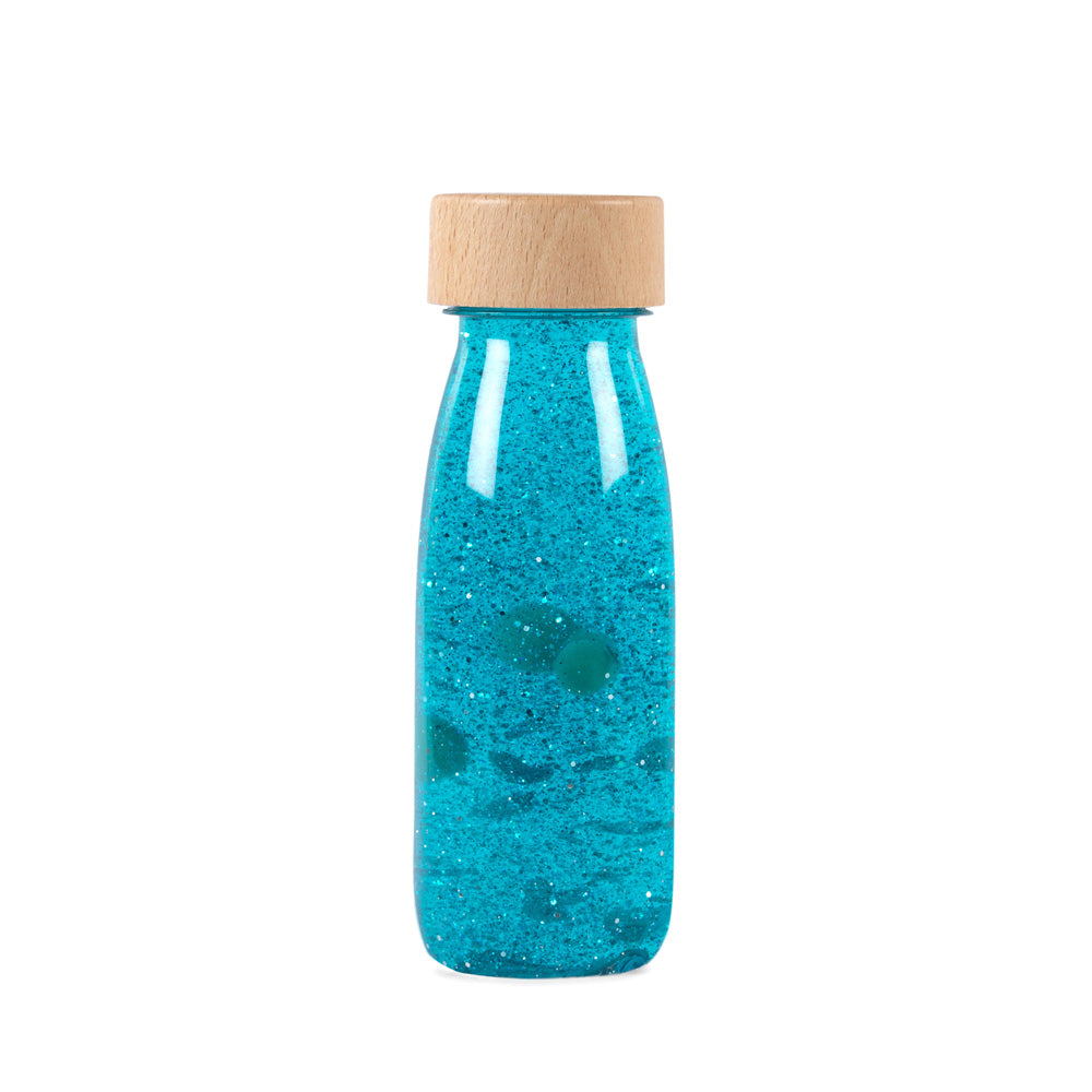 Petit Boum Sensory Bottle Float Turquoise image 1