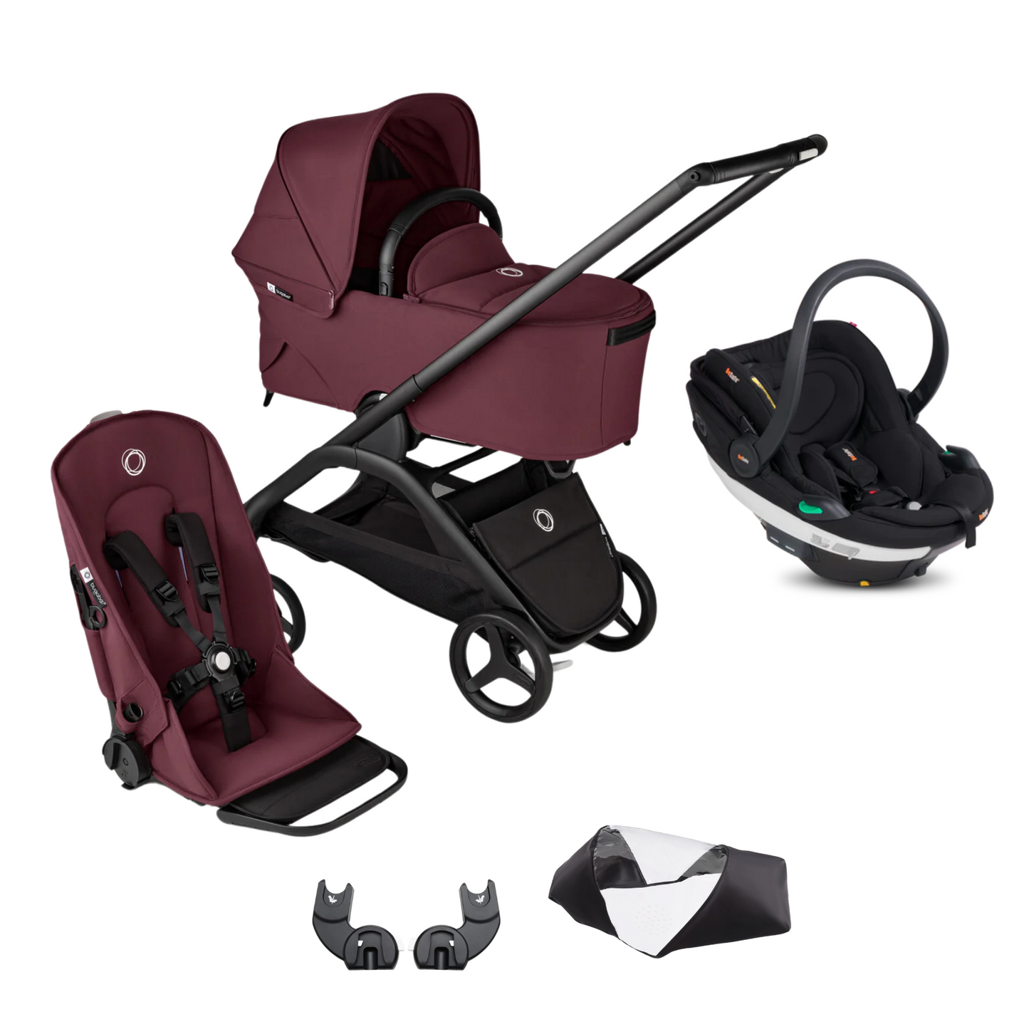 Bugaboo Dragonfly Bundle with BeSafe Go Beyond Travel System
