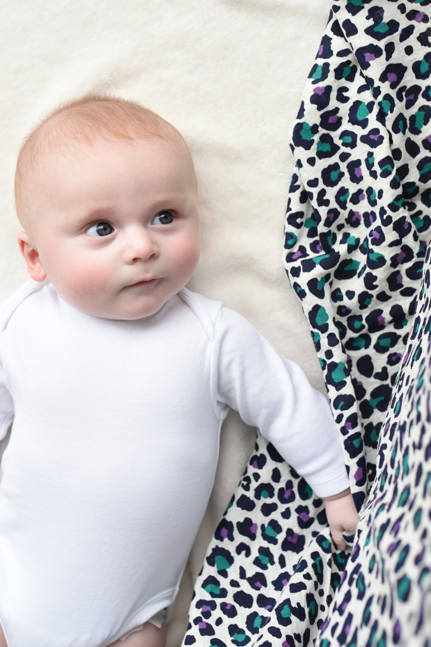 Etta Loves Muslin XL - Leopard Purple image 2