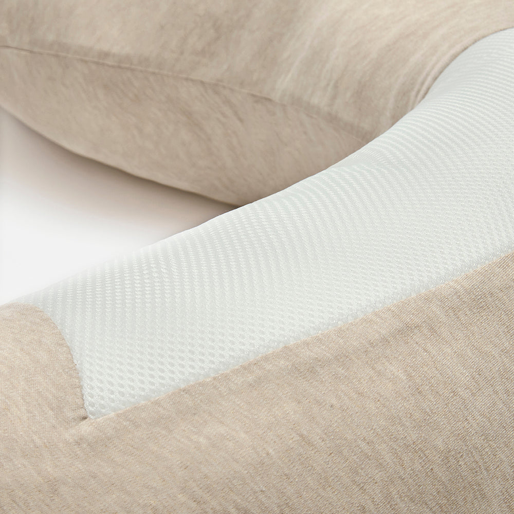 Purflo Breathe Pregnancy Pillow - Hazel