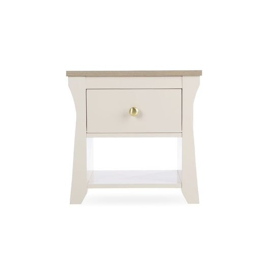CuddleCo Clara Bedside Table - Cashmere & Ash