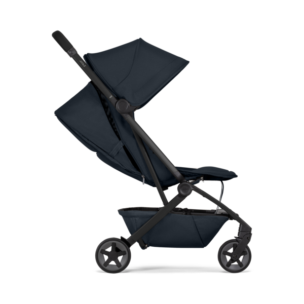 Joolz Aer2 Compact Pushchair with Bumper Bar - Dark Navy Blue/Black