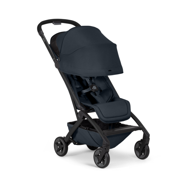 Joolz Aer2 Compact Pushchair with Bumper Bar - Dark Navy Blue/Black