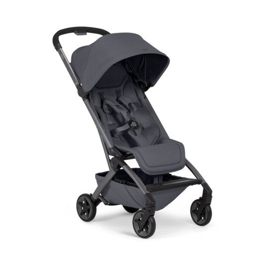 Joolz Aer2 Compact Pushchair with Bumper Bar - Stone Grey/Black